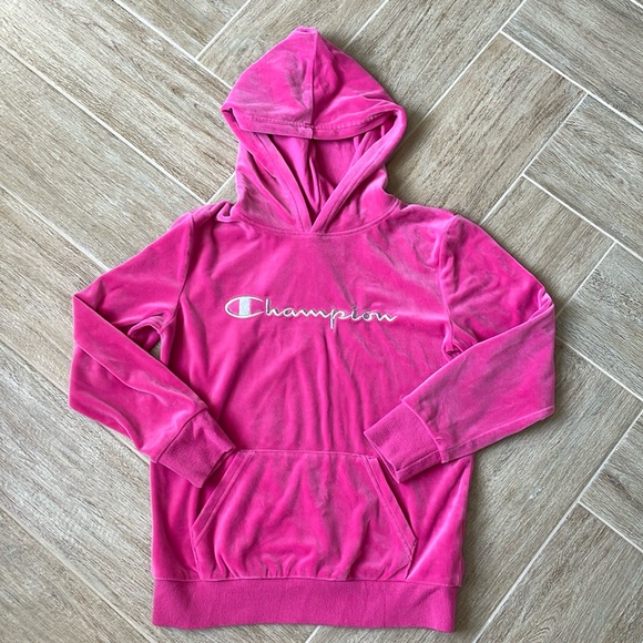 Champion Other - + CHAMPION + Velvet Hooded Sweatshirt